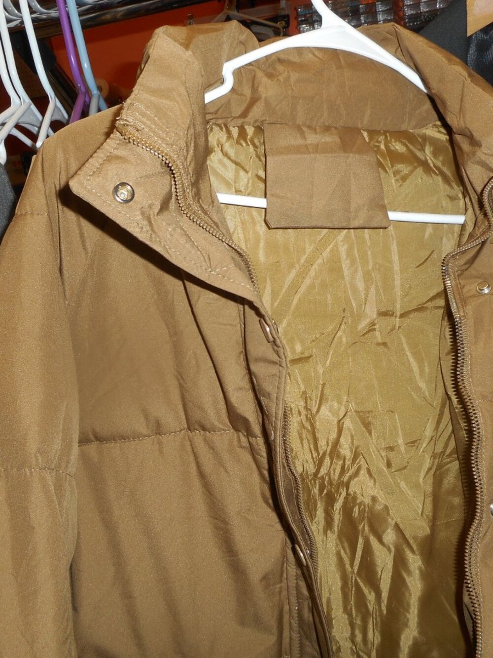 tags removed - or otherwise unreadable, puffer coat, coat